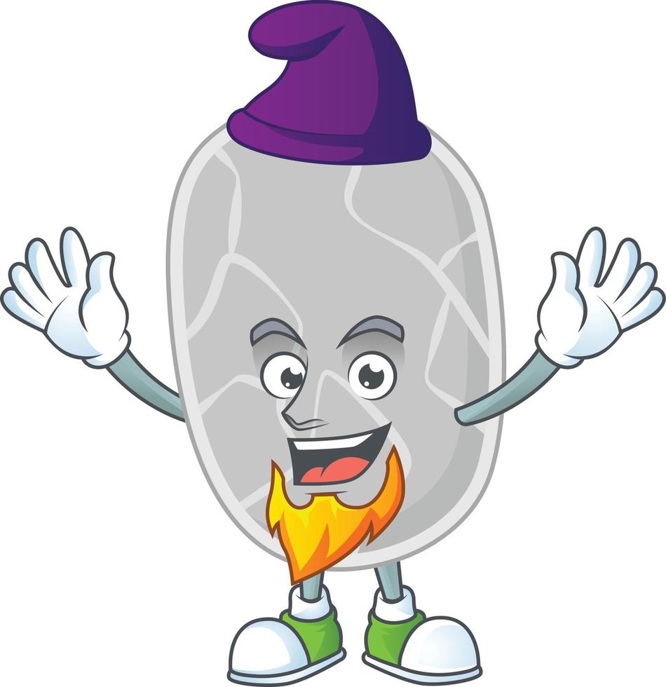 Cartoon character of nitrospirae vector