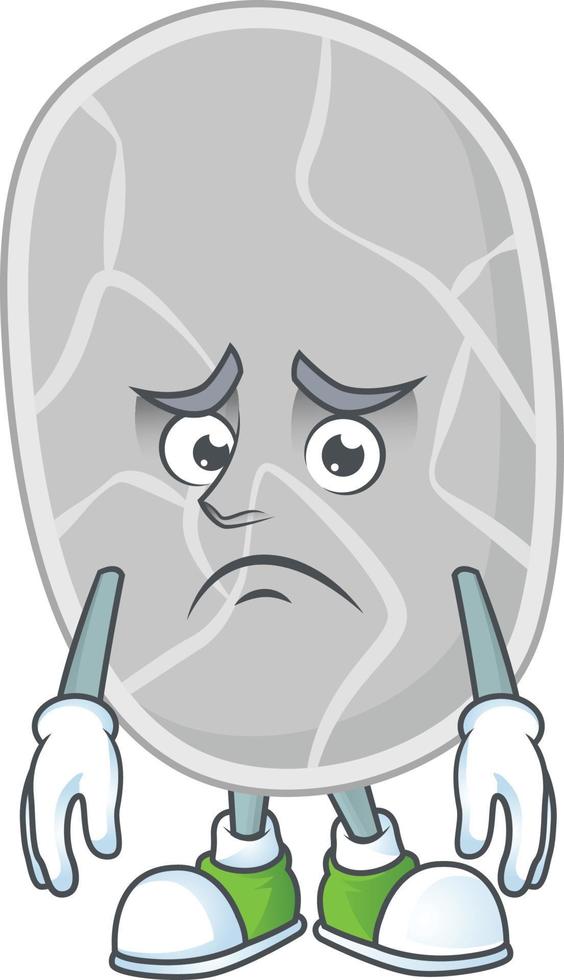 Cartoon character of nitrospirae vector