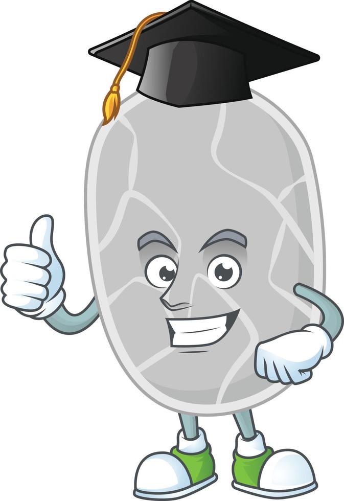 Cartoon character of nitrospirae vector