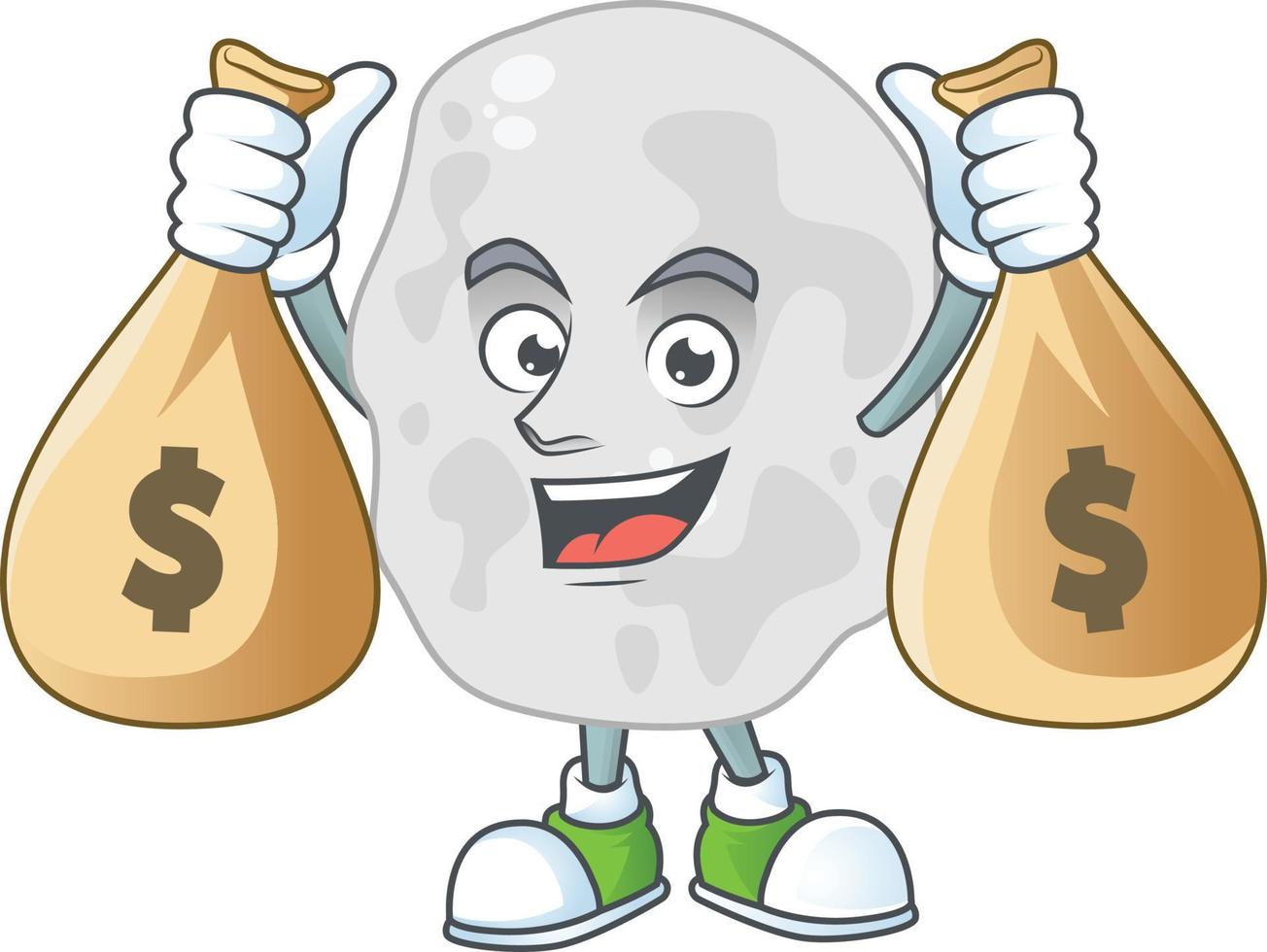 Cartoon character of planctomycetes vector