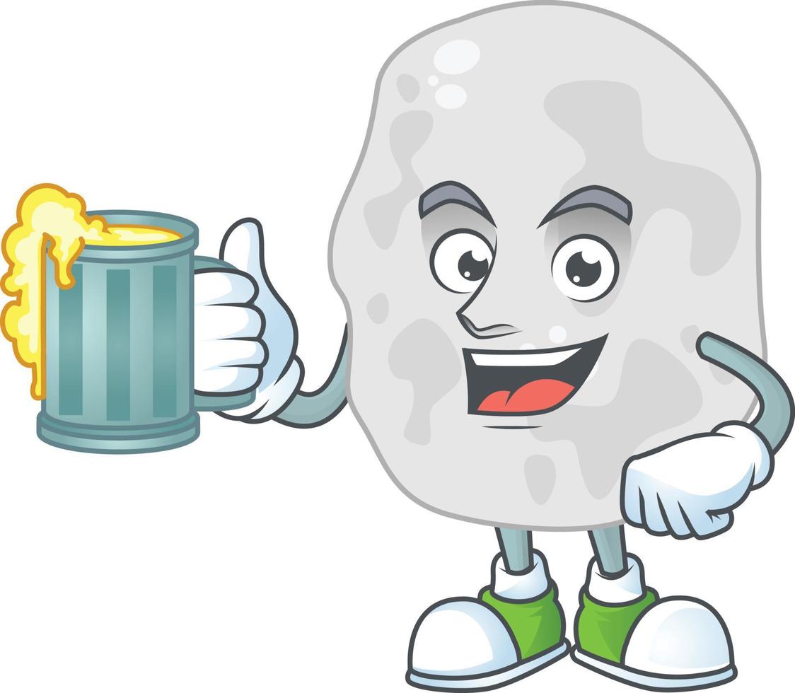 Cartoon character of planctomycetes vector