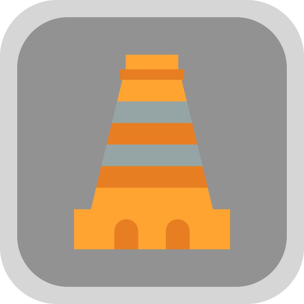 Gopuram Vector Icon Design