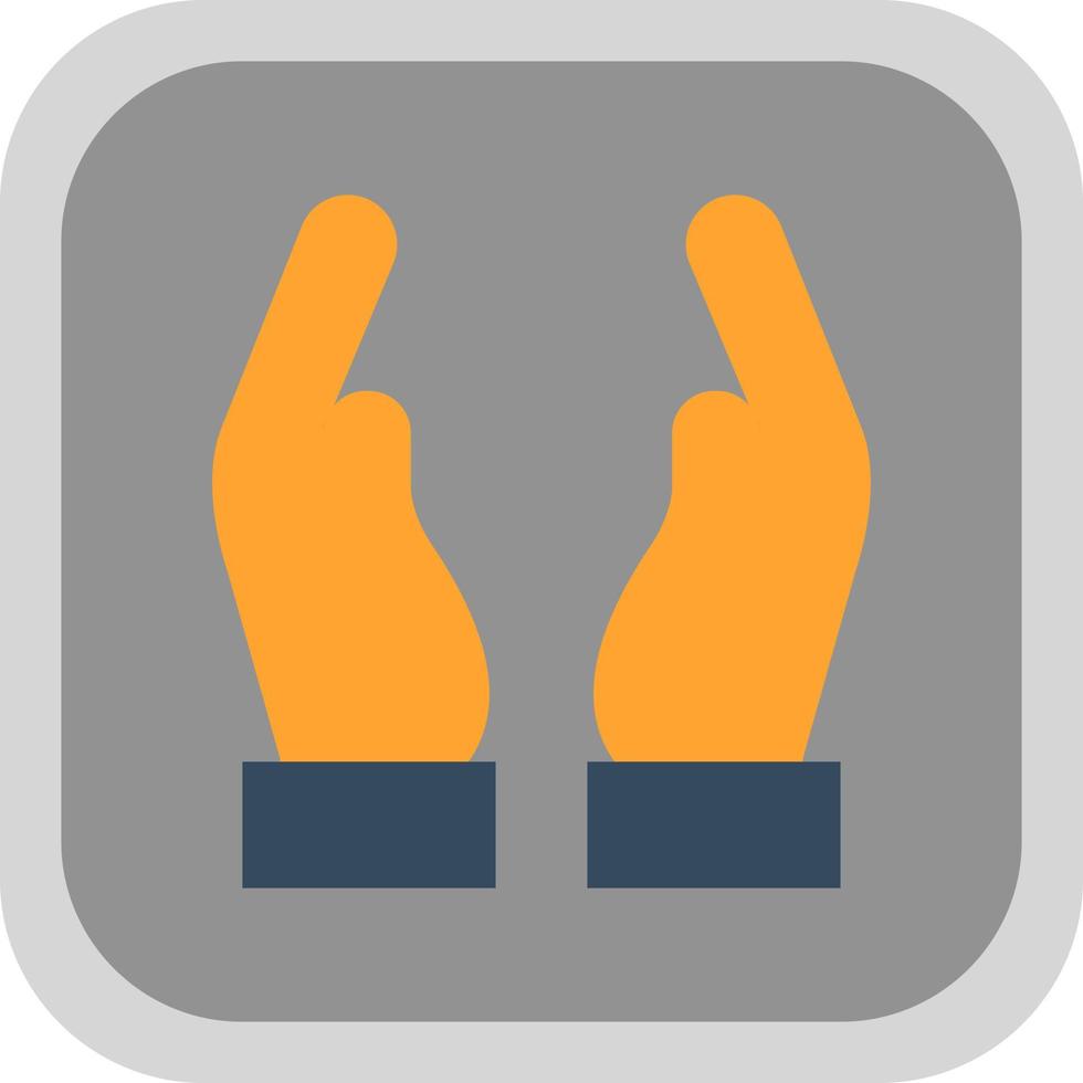 Hand Holding Vector Icon Design