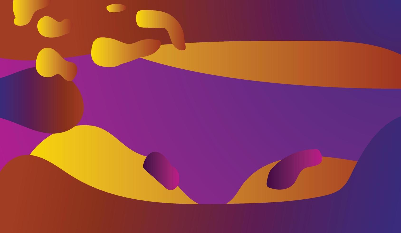 Color gradient background design. Abstract geometric background with liquid shapes. Cool background design for posters. Eps10 vector illustration.