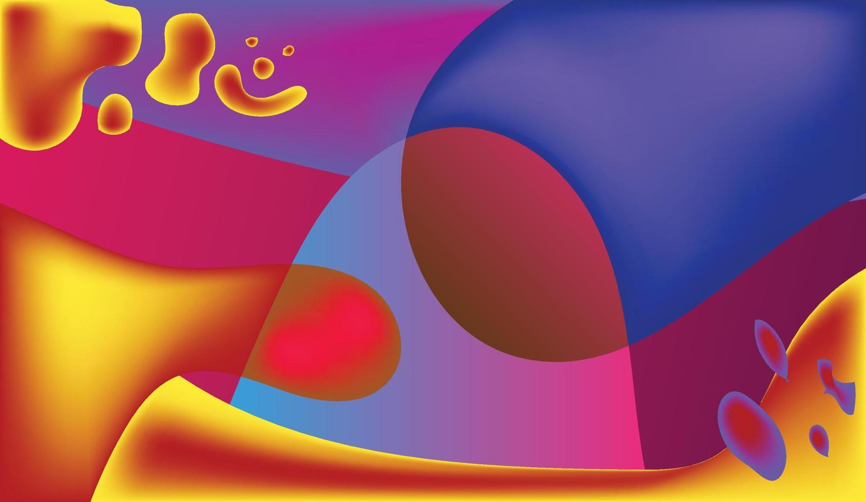 diseño de fondo degradado de color. fondo geométrico abstracto con formas líquidas. diseño de fondo fresco para carteles. ilustración vectorial eps10. vector