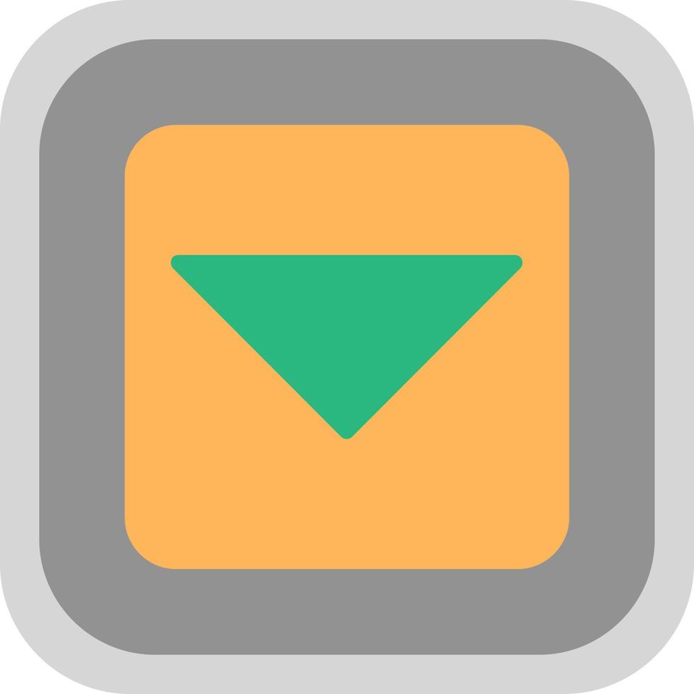 Caret Square Down Vector Icon Design