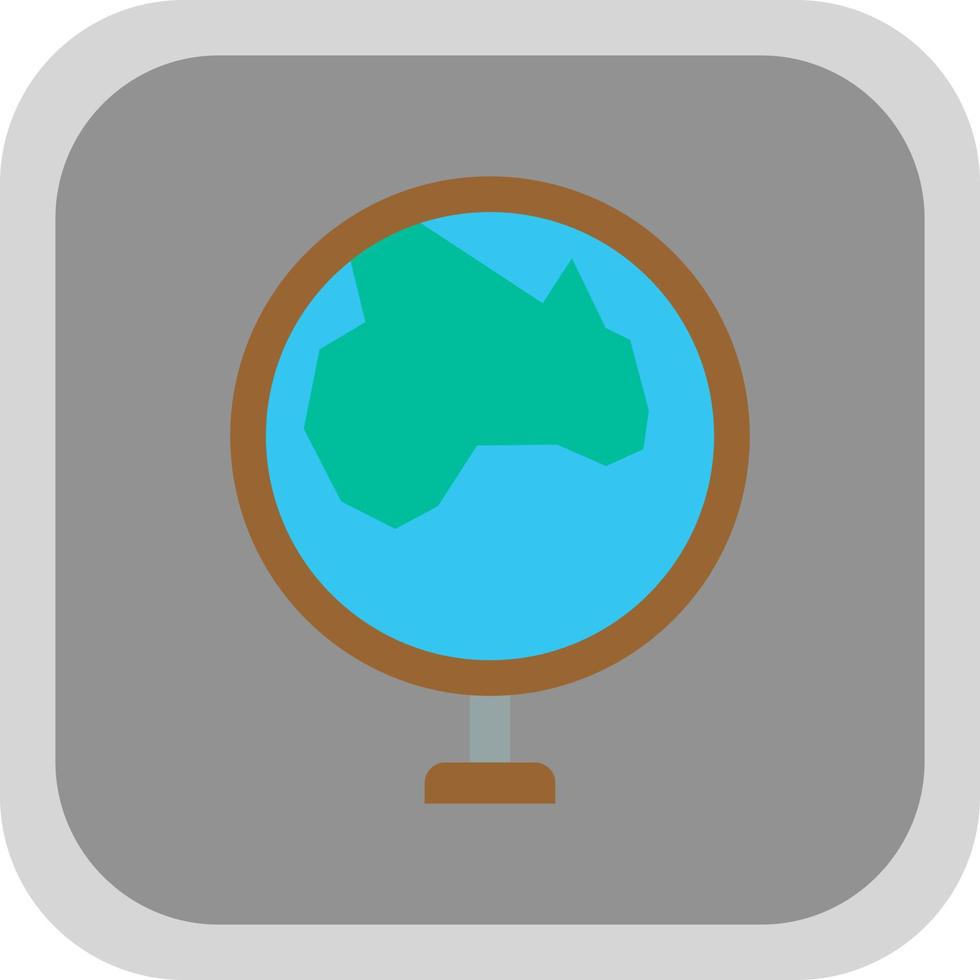 Globe Americas Vector Icon Design