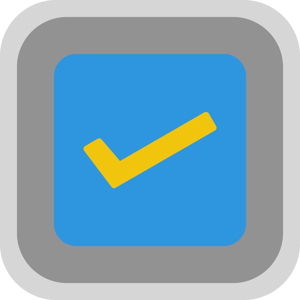 Check Square Vector Icon Design