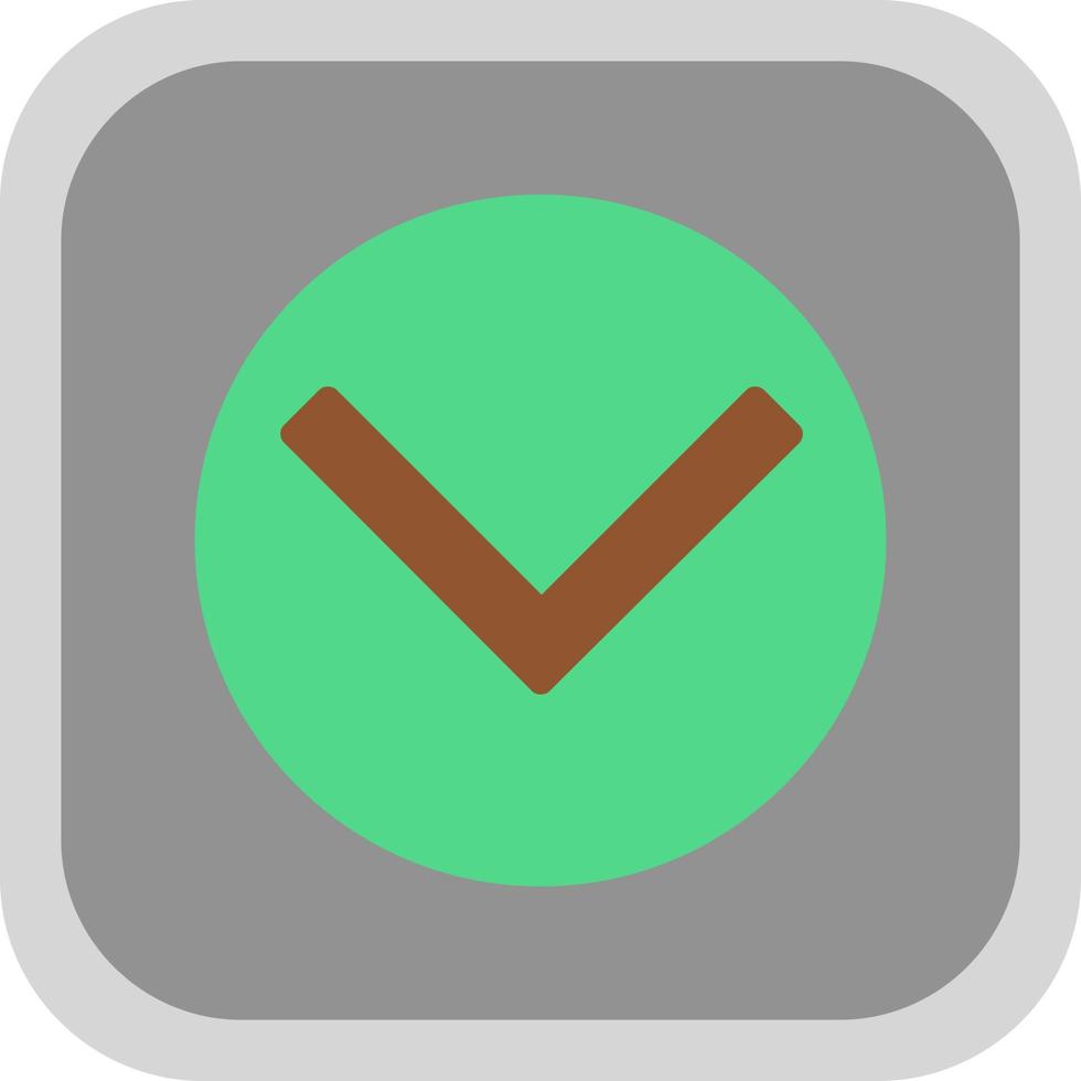 Chevron Circle Down Vector Icon Design