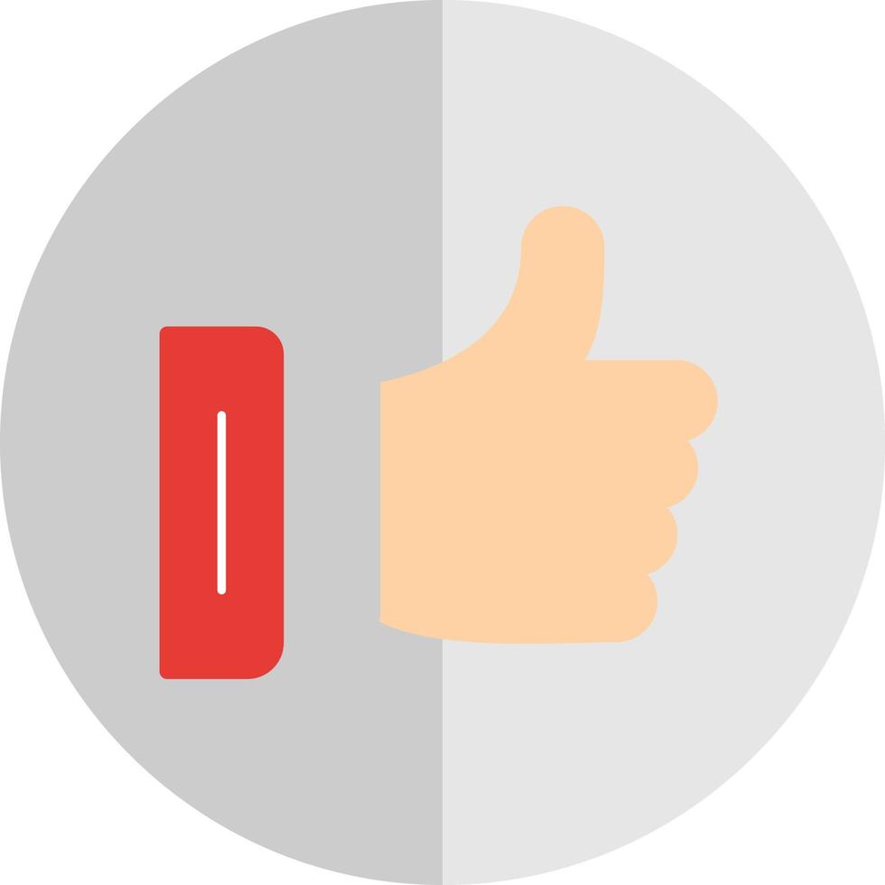 Thumbs Up Vector Icon Design