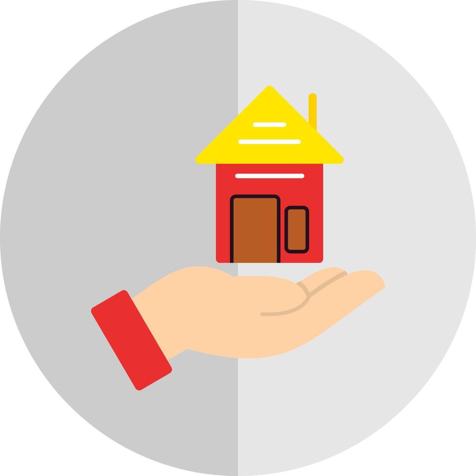 Sheltering Vector Icon Design