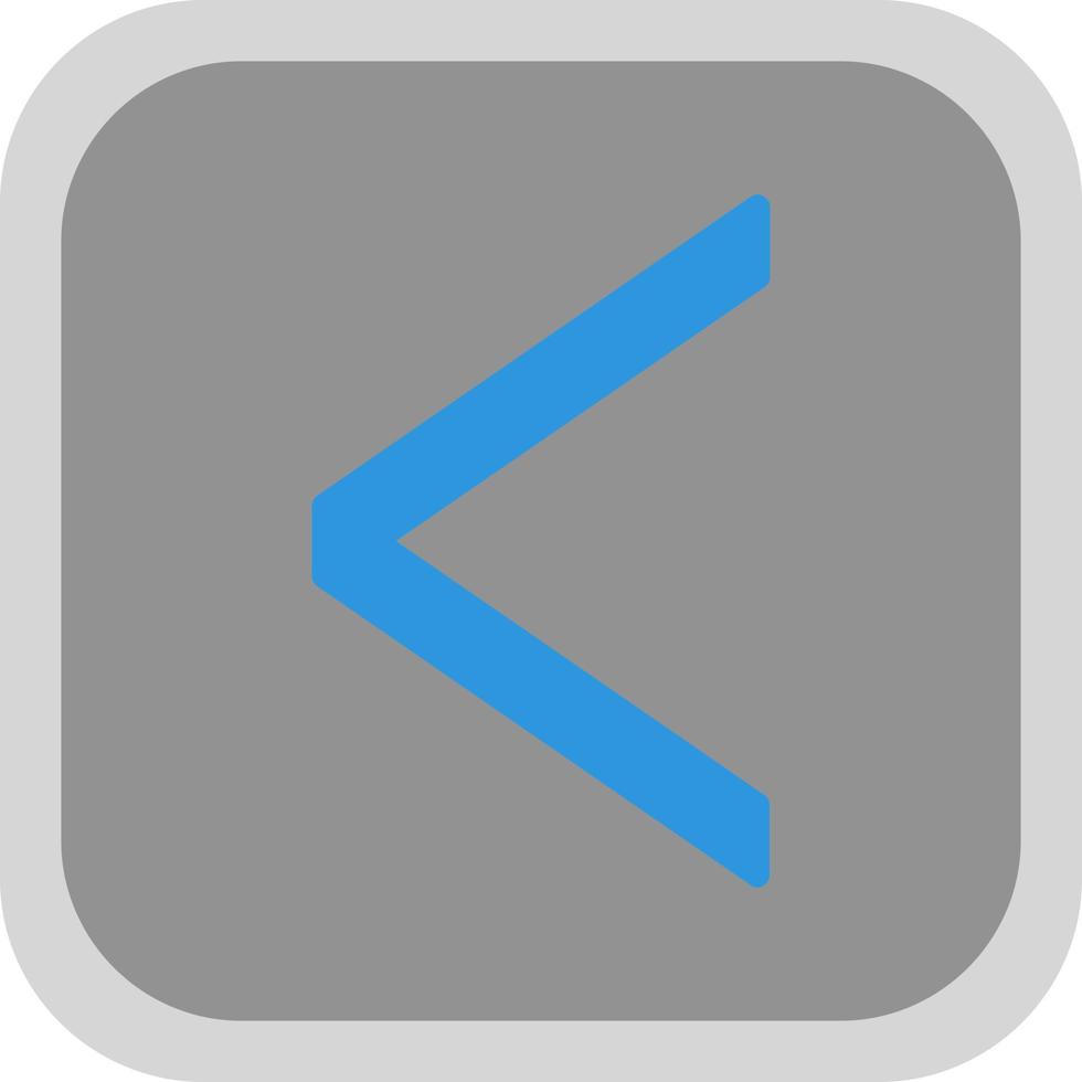 Angle Left Vector Icon Design