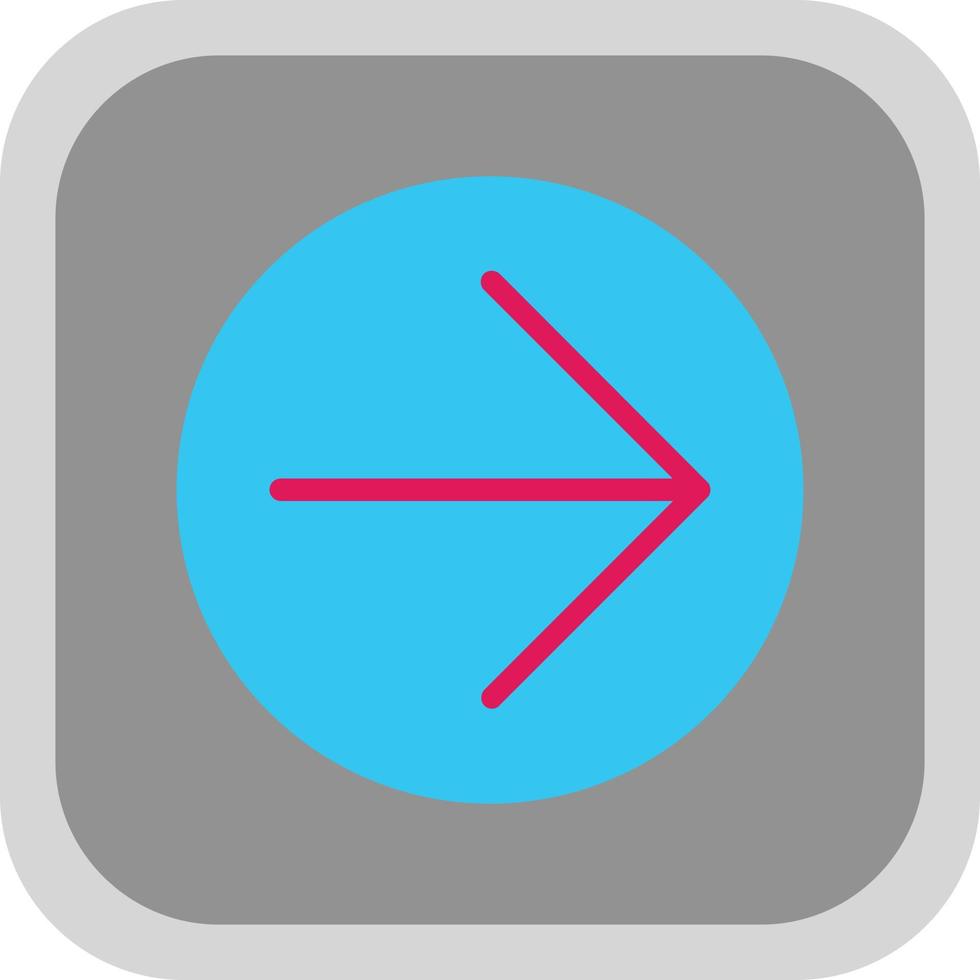 Arrow Circle Right Vector Icon Design