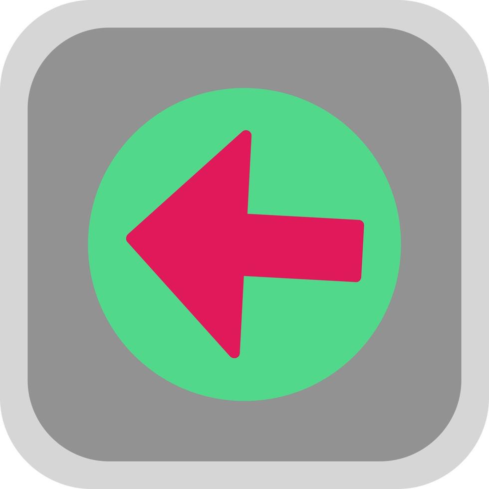 Arrow Alt Circle Left Vector Icon Design
