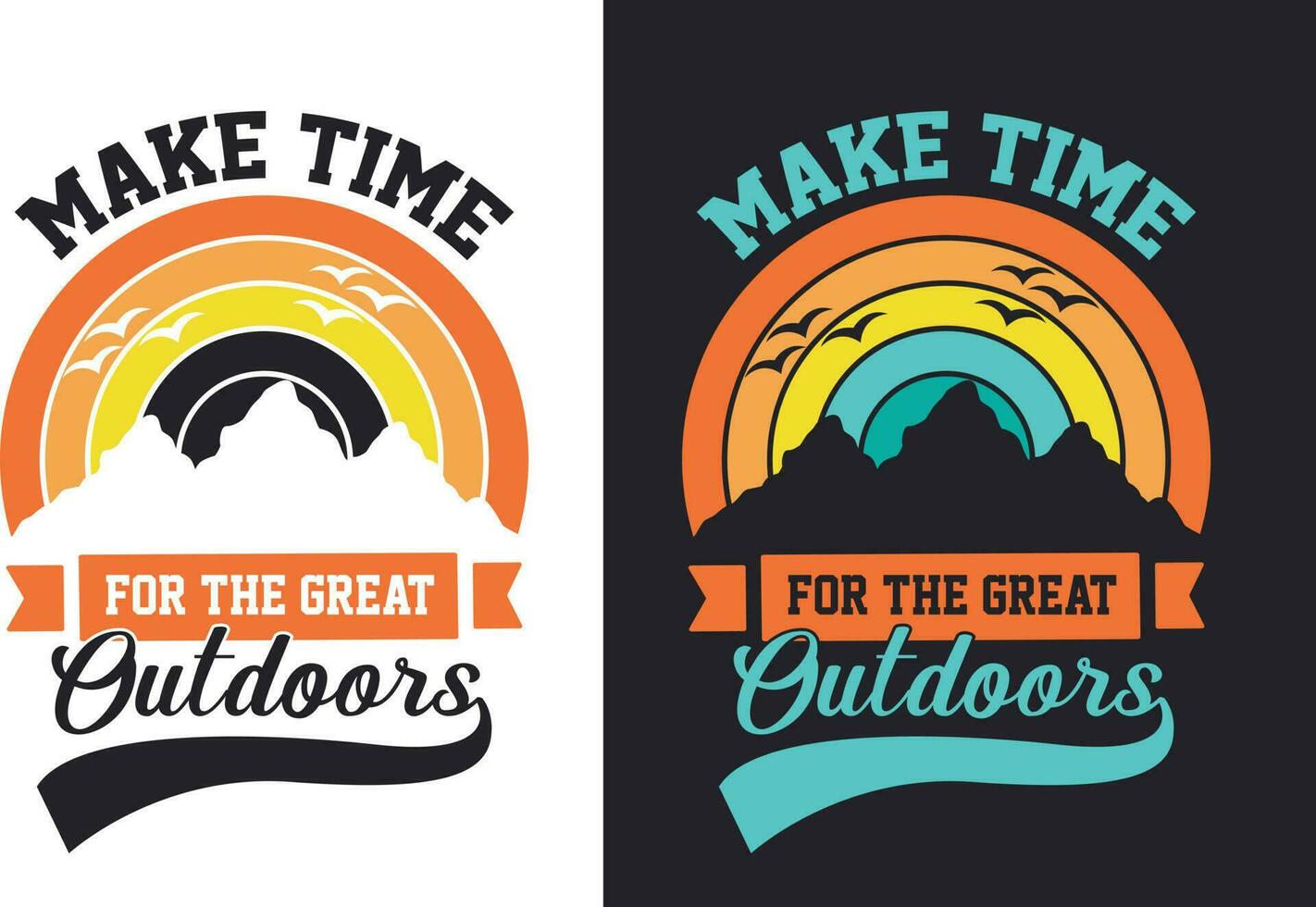 Camping T Shirt Design Bundle T-shirt Design For Camping Lover vector