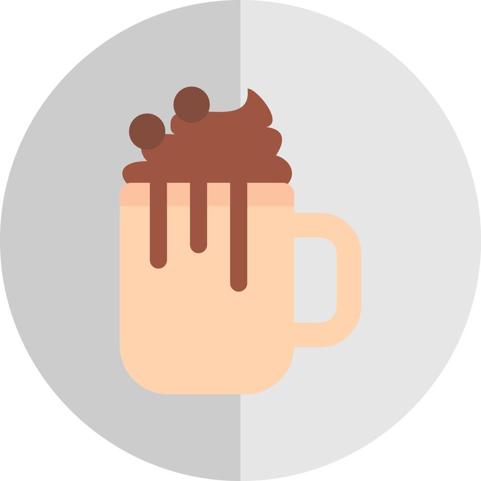 Hot Chocolate Vector Icon Design