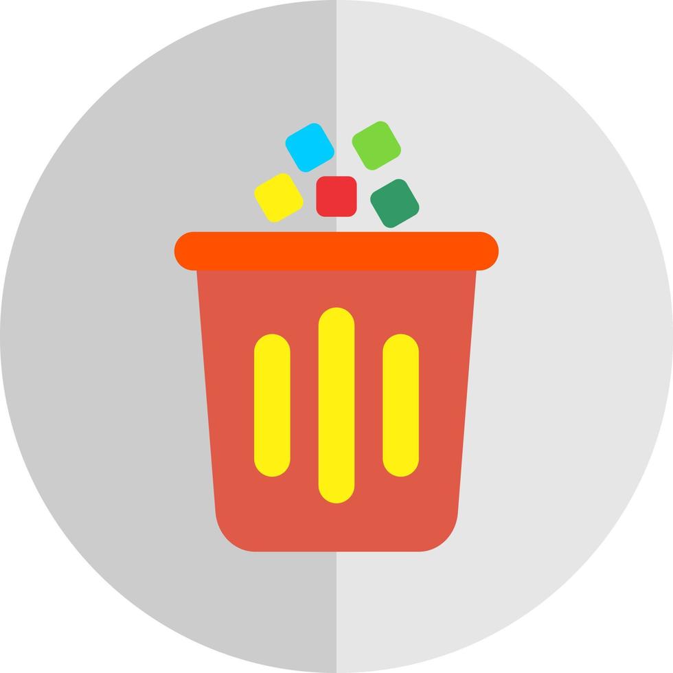 Litter Vector Icon Design