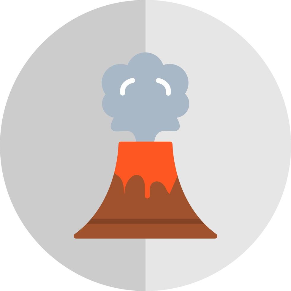 Volcano Vector Icon Design