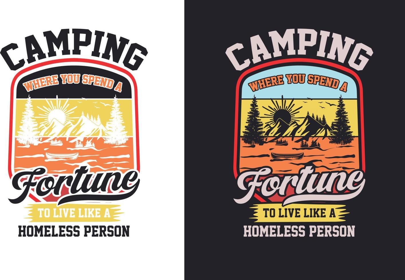 Camping T Shirt Design Bundle Tshirt Design For Camping Lover 21303915