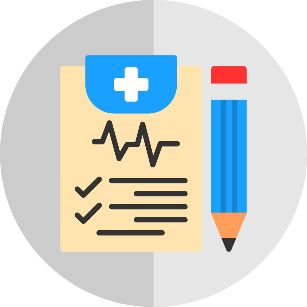 Diagnosis Vector Icon Design