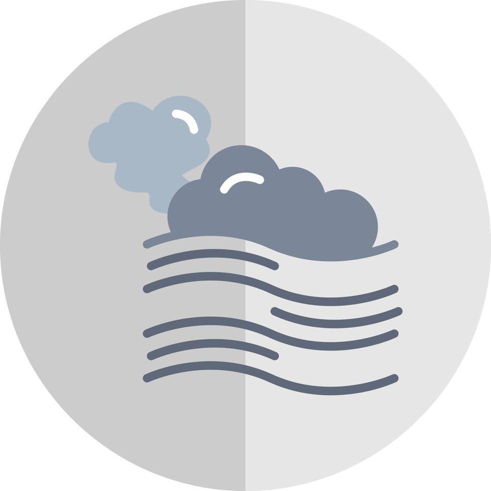 Fog Vector Icon Design