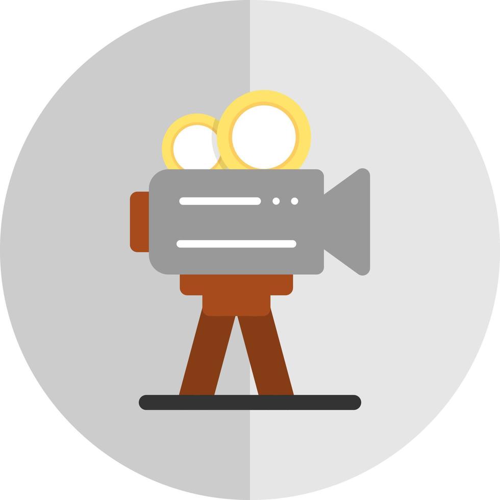 Video Recording Vector Icon Design