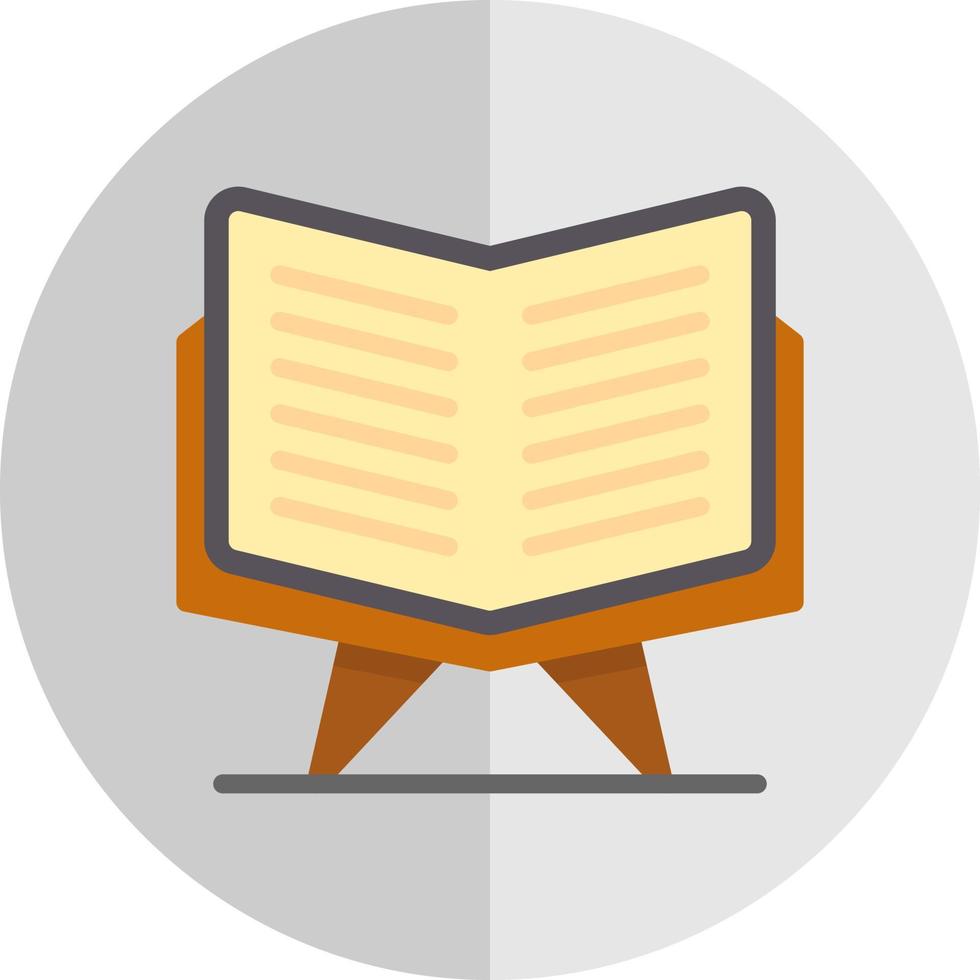 Open Quran Vector Icon Design