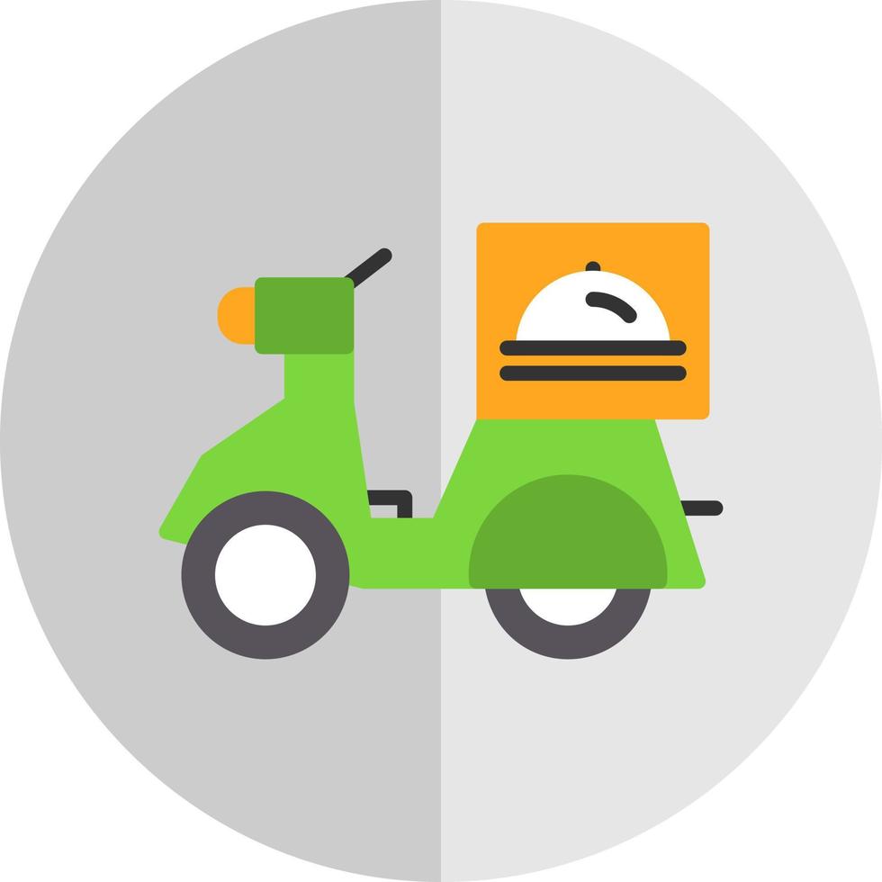 Food Delivery Vector Icon Design