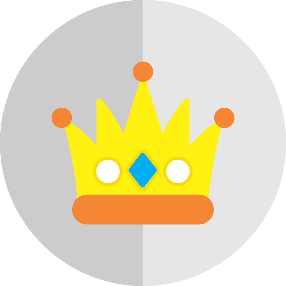 Queen Crown Vector Icon Design