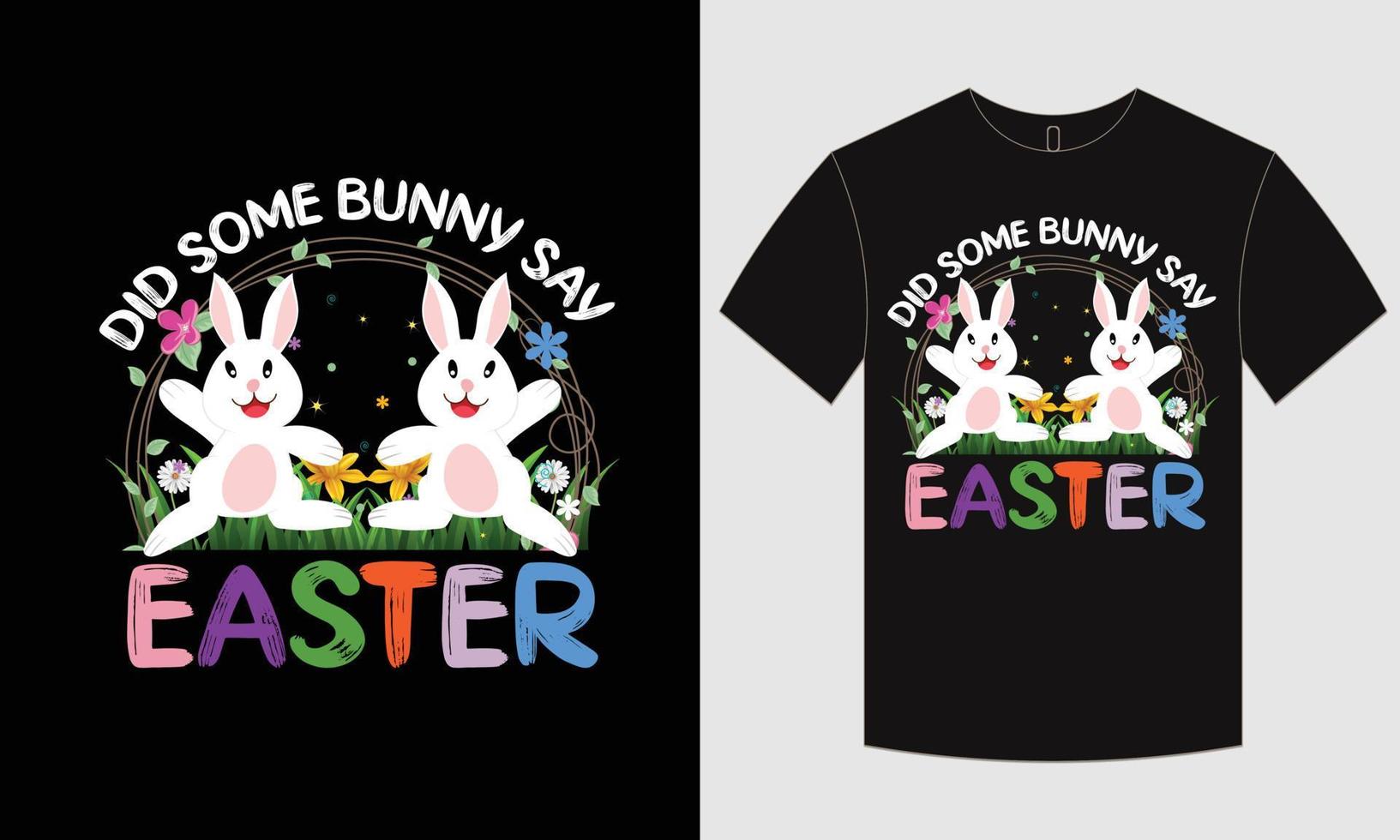 Easter Sunday and typographic design vector