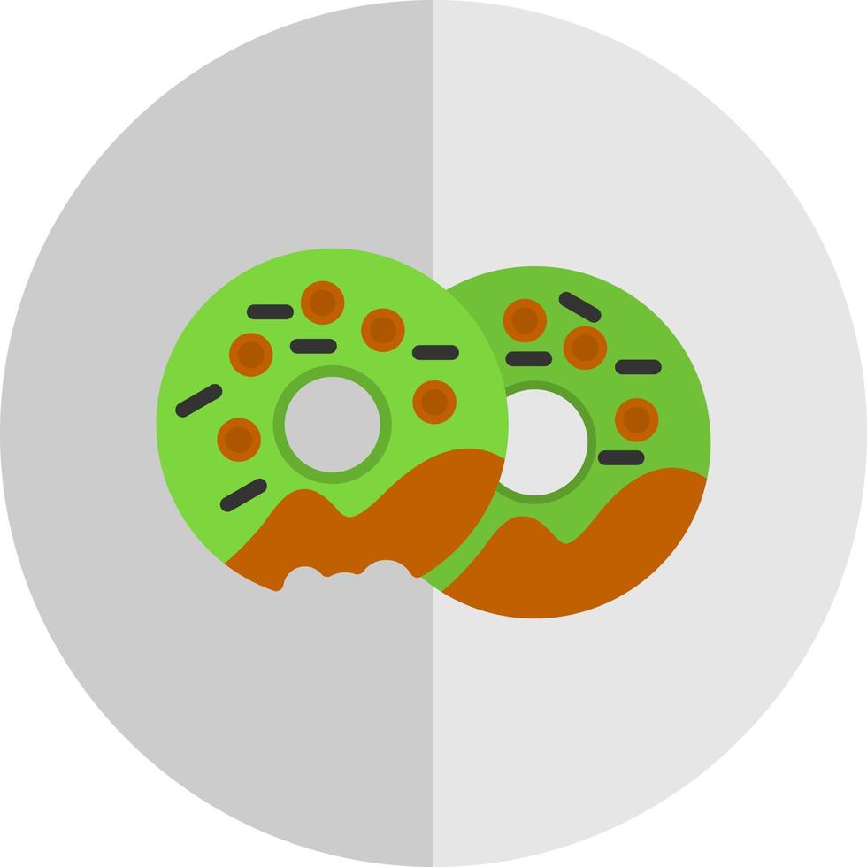 diseño de icono de vector de donuts