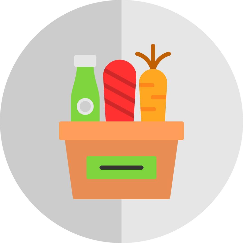 Grocery Vector Icon Design