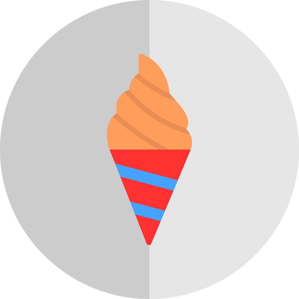 diseño de icono de vector de helado