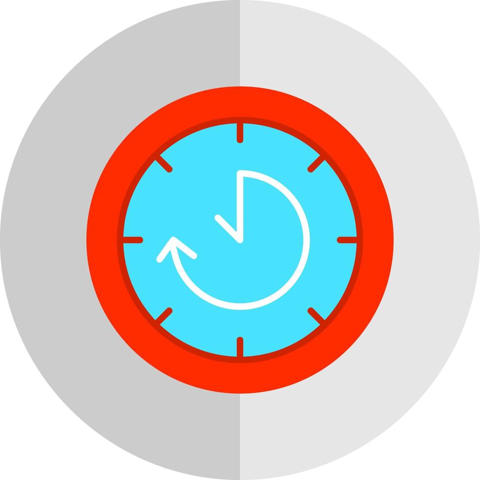 Time Loop Vector Icon Design