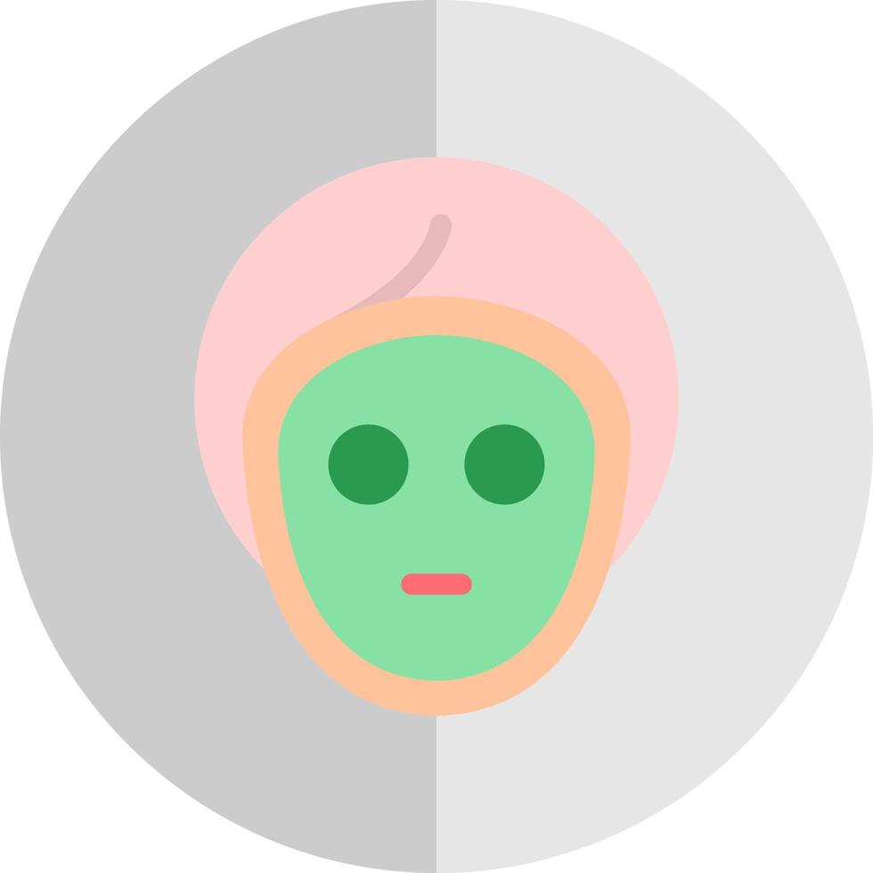 Facial Mask Vector Icon Design