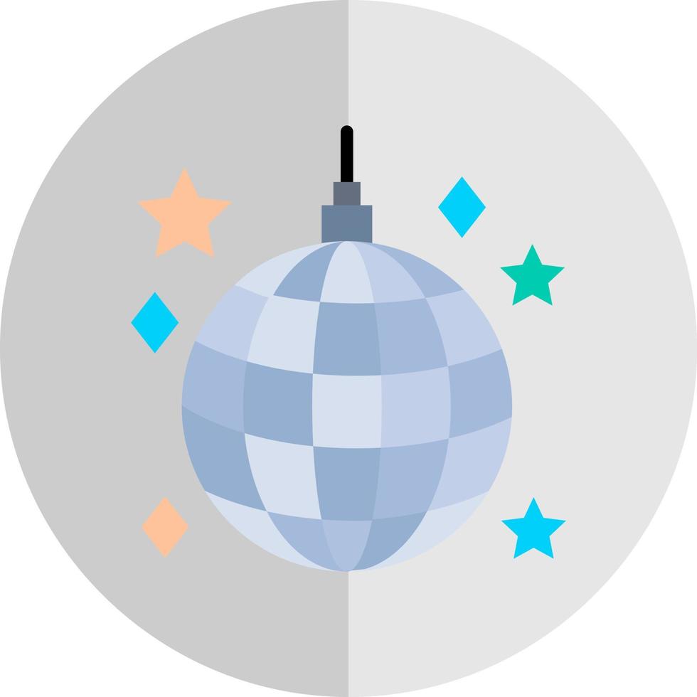 Disco Ball Vector Icon Design