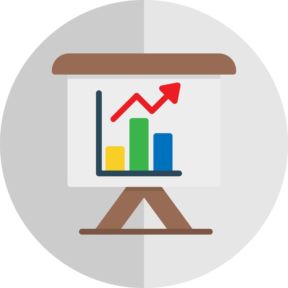 Business Presentation Vector Icon Design