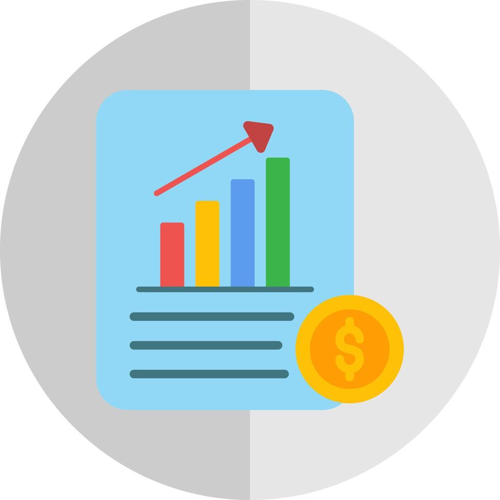 Debt Analysis Vector Icon Design