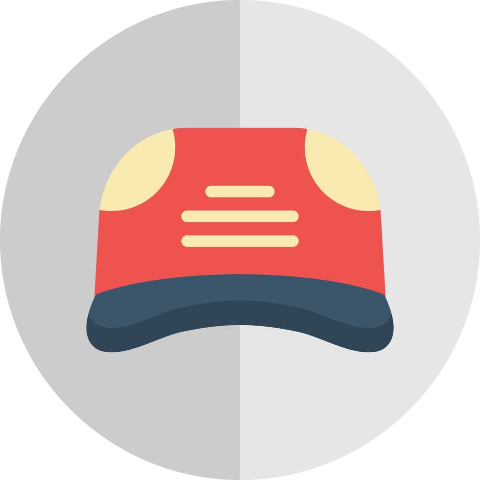 diseño de icono de vector de gorra de béisbol