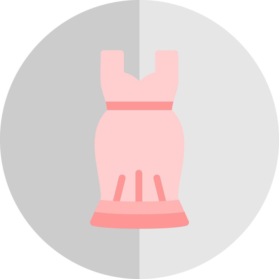 Cocktail Dress Vector Icon Design