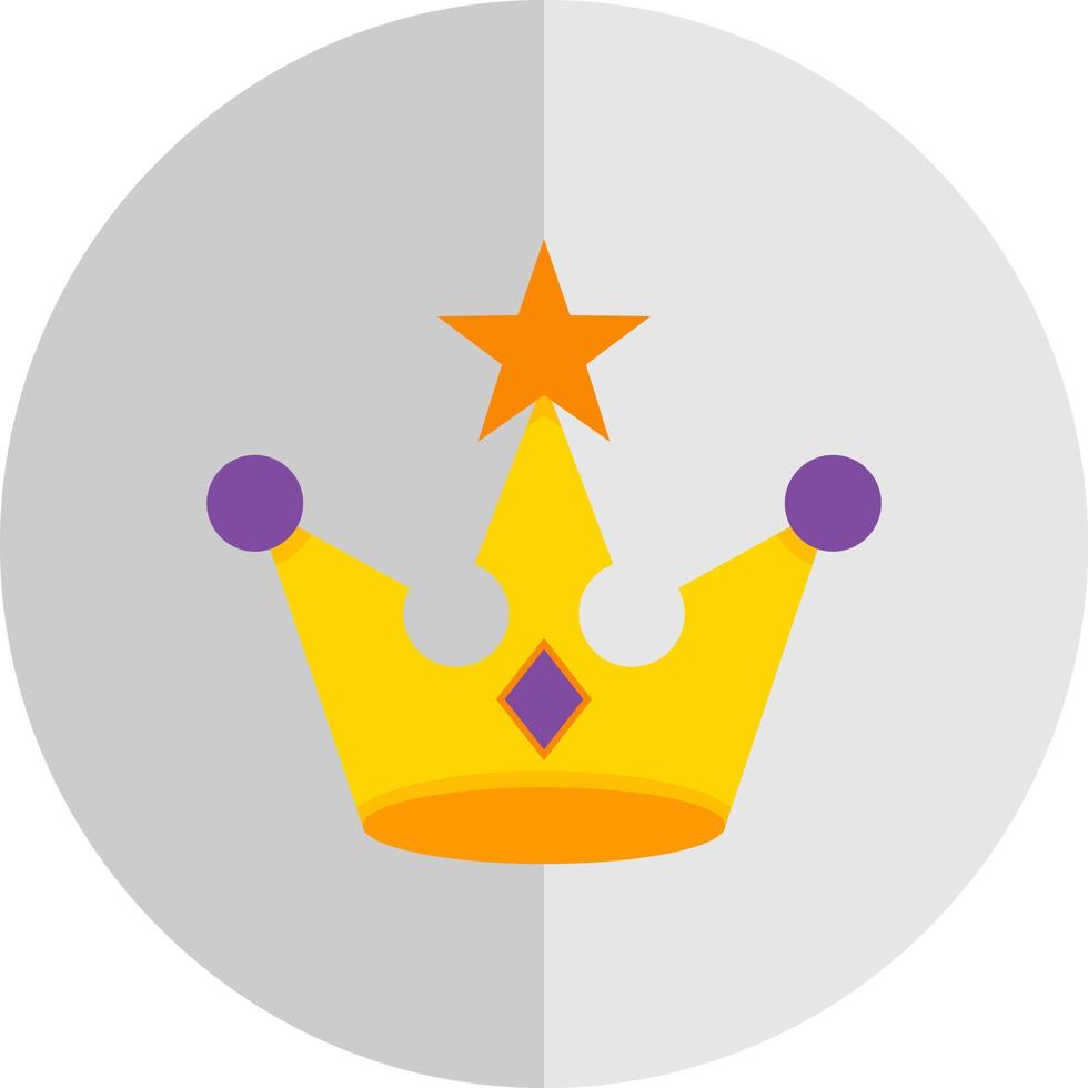 Crown Vector Icon Design