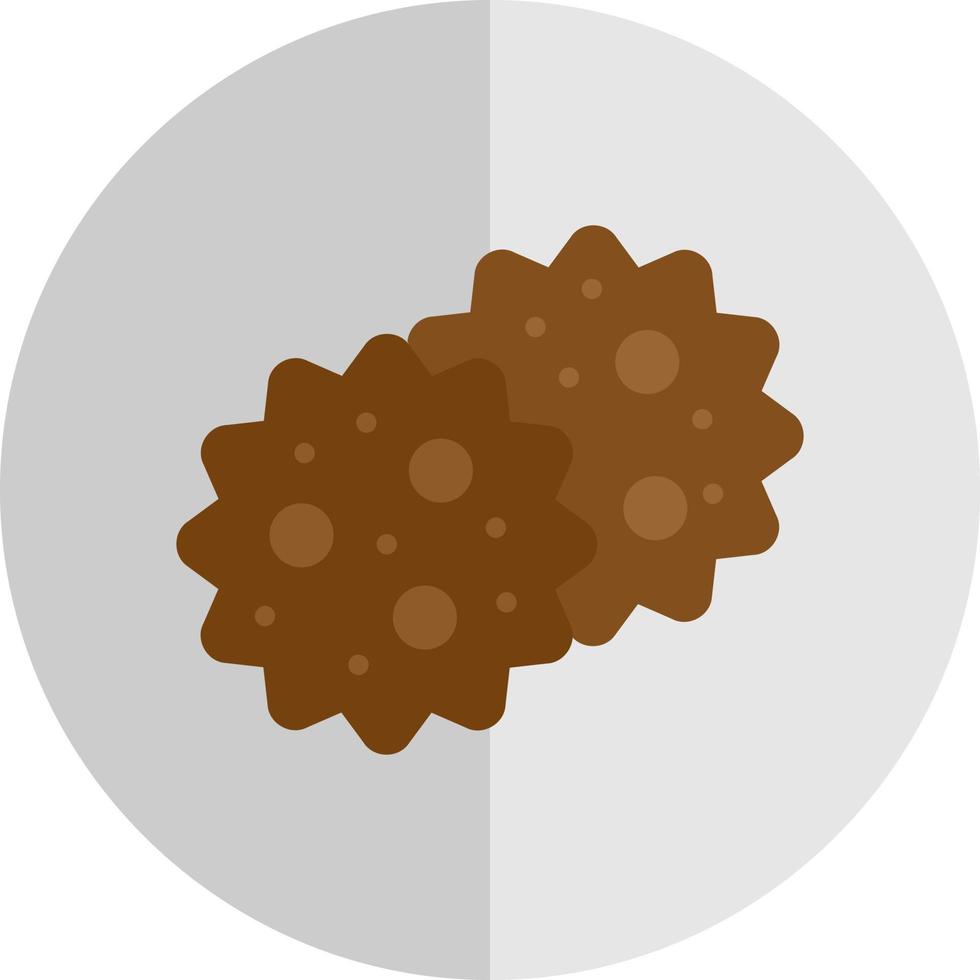 diseño de icono de vector de galleta