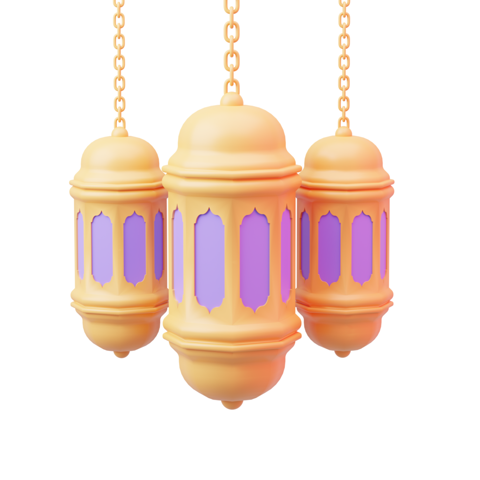 Ramadan Mubarak 3D Asset png