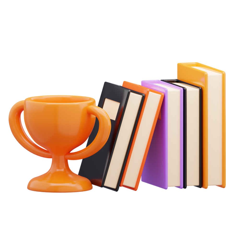 3d book for education png