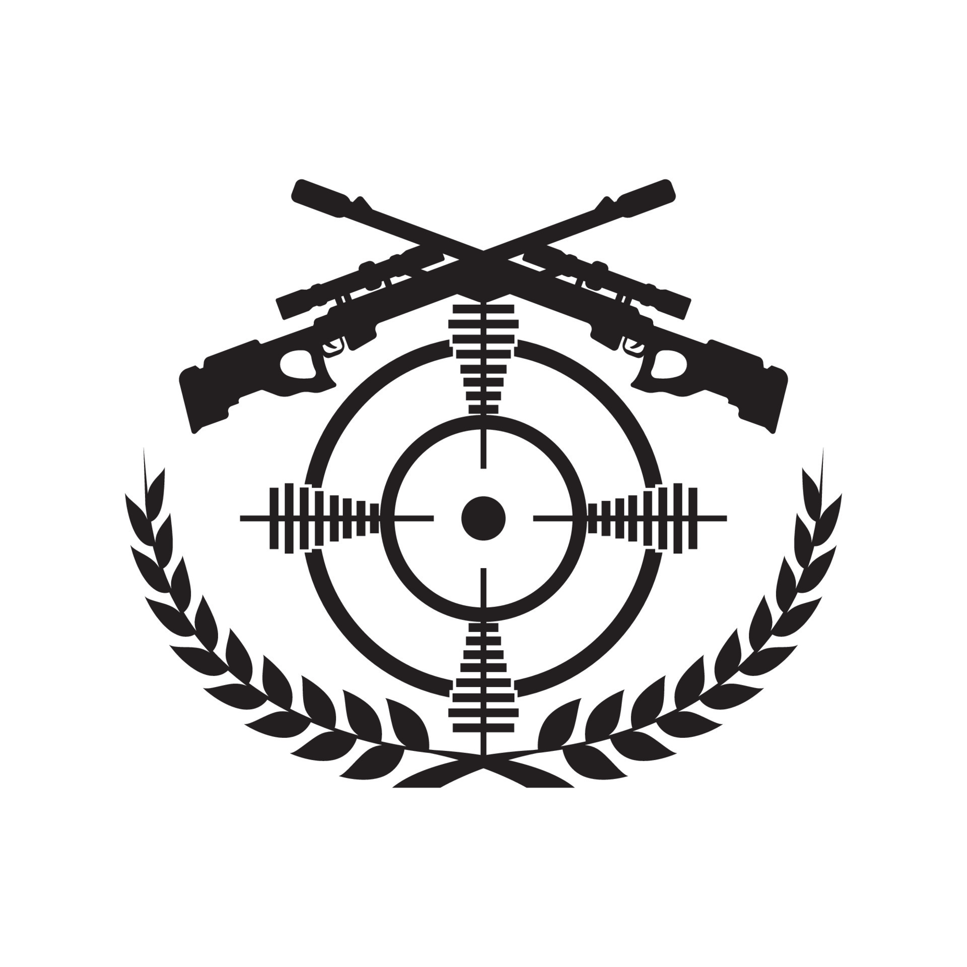 gun-target-icon-vector-illustration-template-design-21305271-vector-art