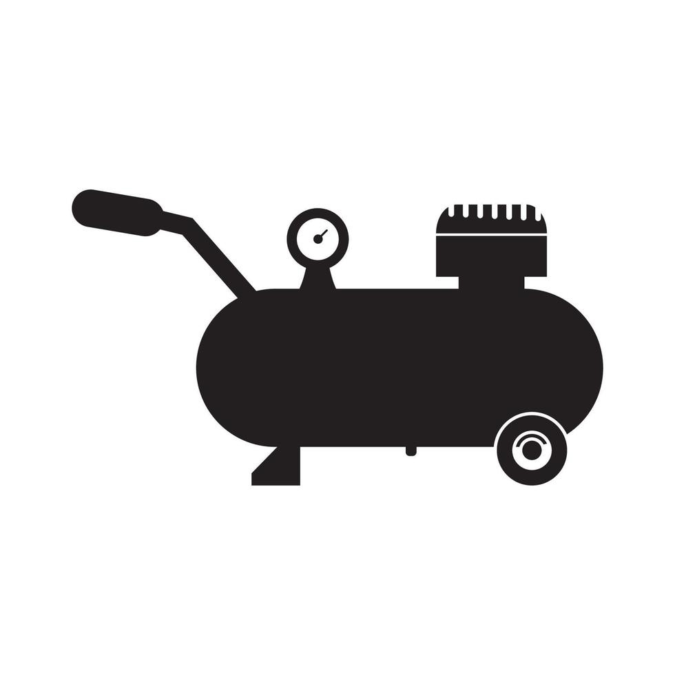 Air pump and compressor icon,logo vector illustration design template.