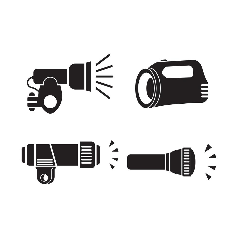 Flashlight icon vector illustration design