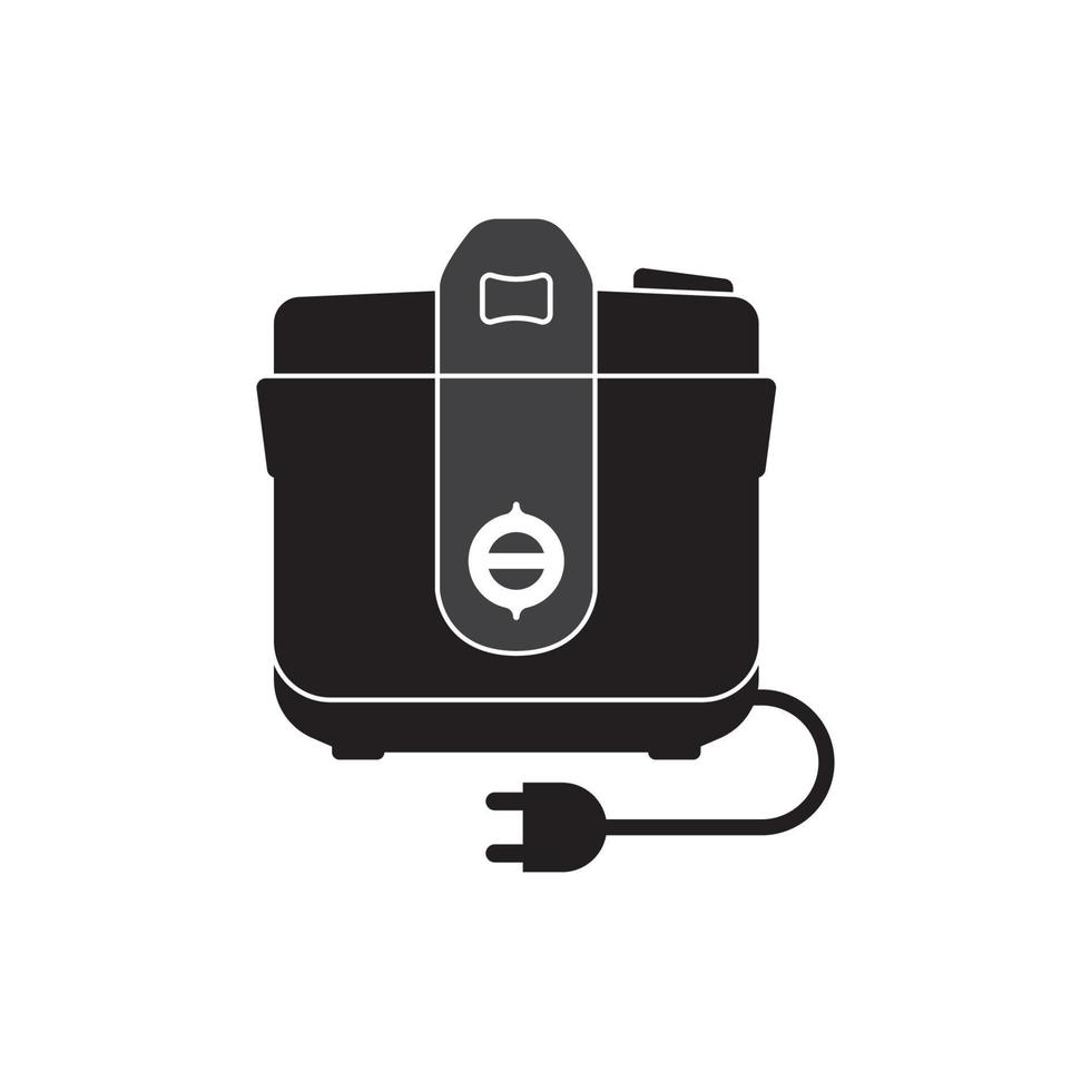 rice cooker icon vector illustration logo template
