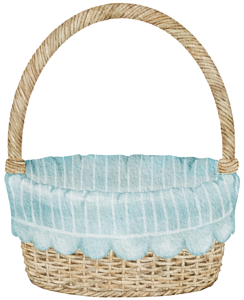 Picnic basket isolated 21305622 PNG
