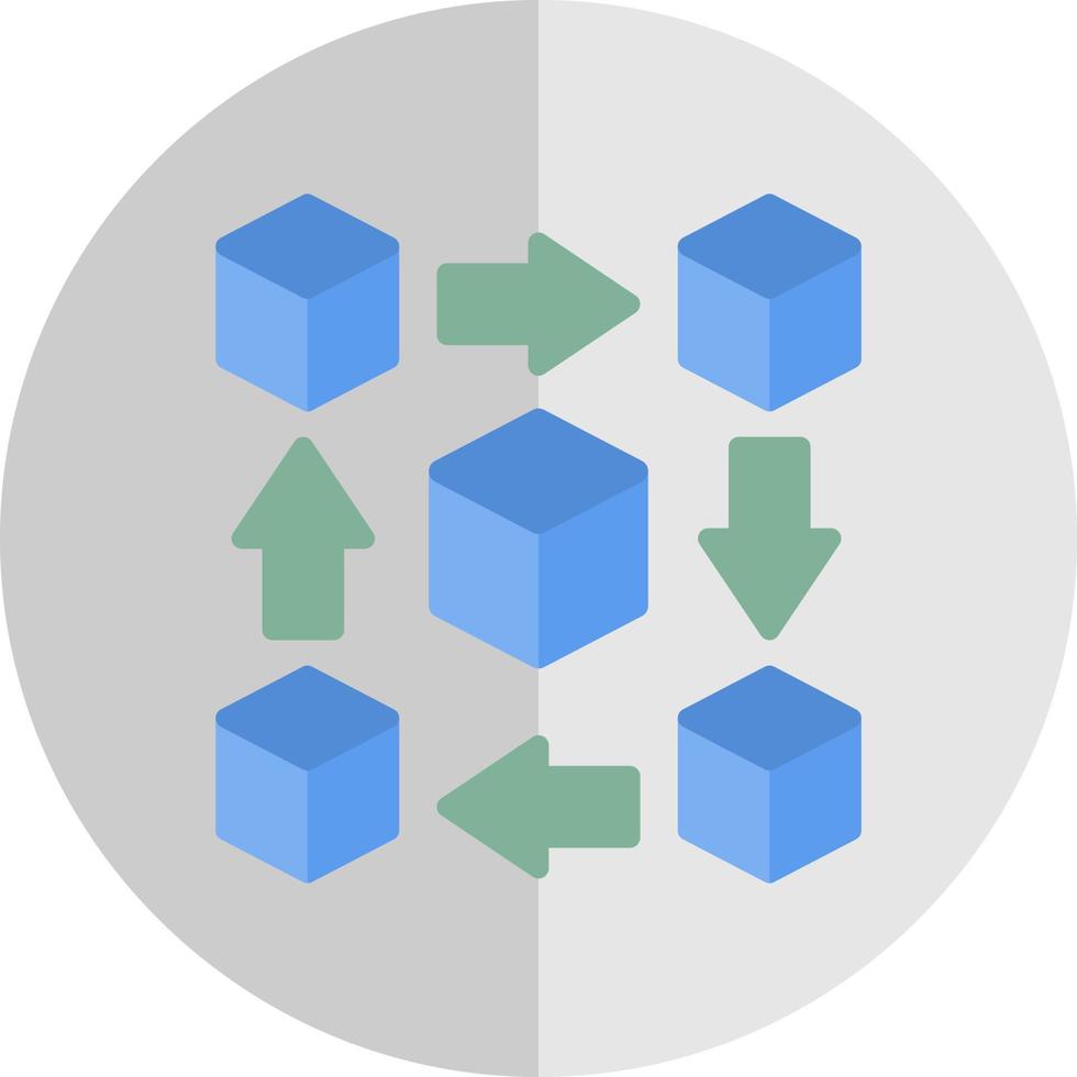 Blockchain Vector Icon Design